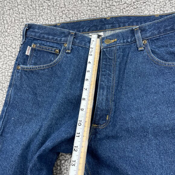 Carhartt B230 Relaxed Fit Denim Jeans Blue Men's 38 x 34 NEVER WORN - Picture 9 of 13